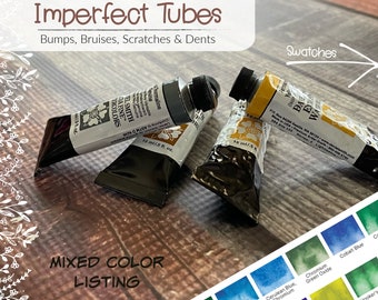 Imperfect Tubes of Daniel Smith Extra Fine Watercolor 15ml Tubes