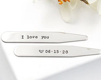 Herren Kragen bleibt, Trauzeugen Geschenk, Hochzeitstag Geschenk, Valentinstag Geschenk, für ihn, für Papa, individuelles Gravur Geschenk, personalisiert