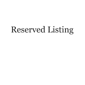 Reserved Listing