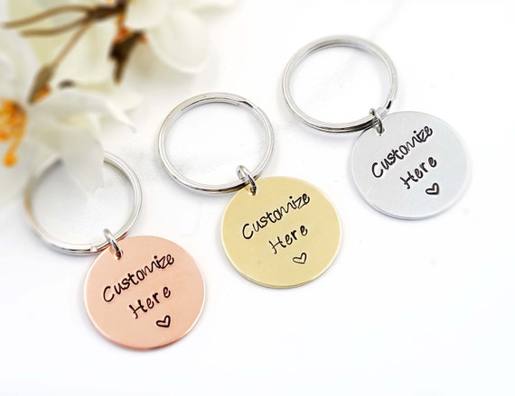 Cute on sale personalized keychains