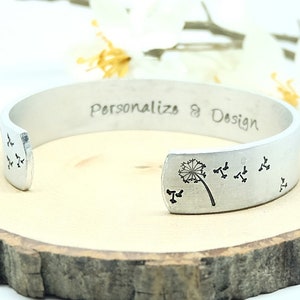 Handstamped Cuff Bracelet, Personalized custom cuff Bracelet, gift for friend, birthday, cuff bracelet for women, best friend, Christmas