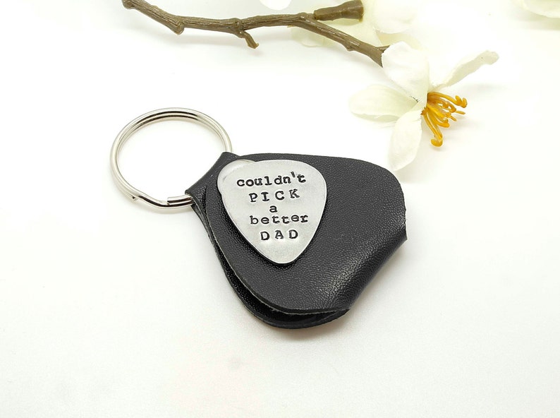 Personalized Guitar Pick With Leather Case Customized Hand - Etsy