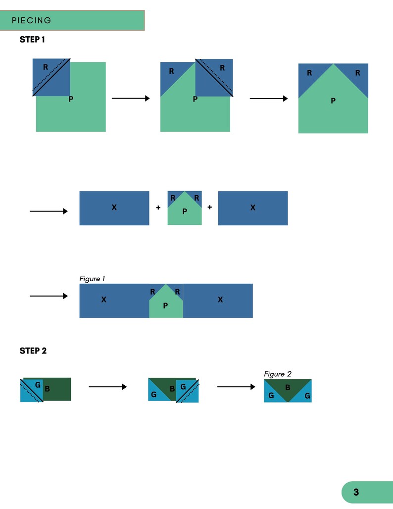 Sea Turtle Quilt Block Pattern PDF Sewing Pattern Digital - Etsy