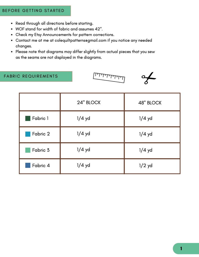 Sea Turtle Quilt Block Pattern PDF Sewing Pattern Digital - Etsy