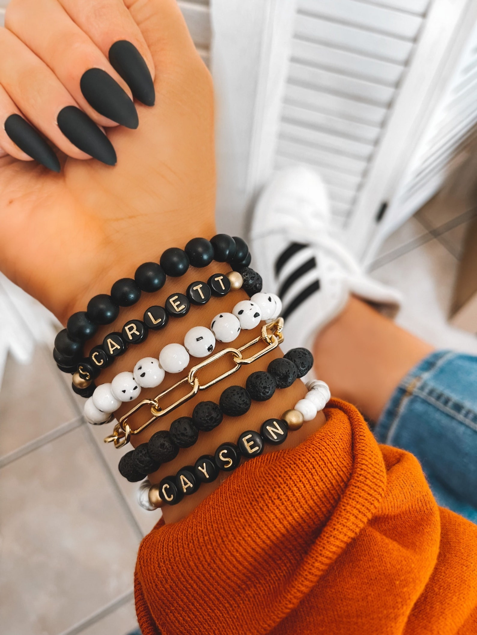 Name Bracelet Custom Name Bracelet Personalized Jewelry | Etsy