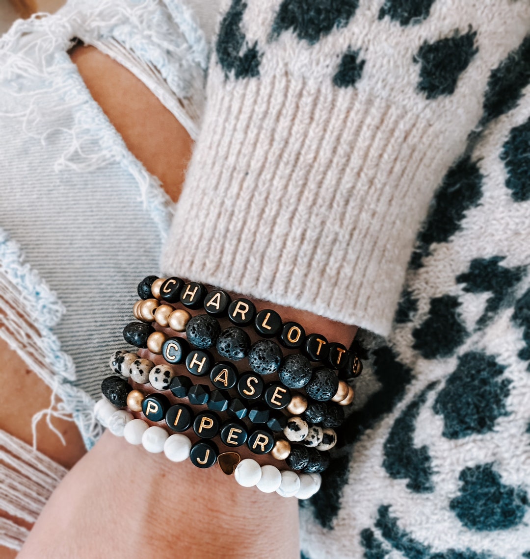 Name Bracelet, Custom Name Bracelet, Personalized Jewelry, Custom ...