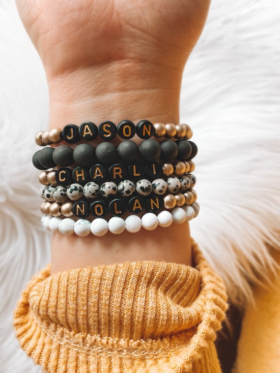 Name Bracelet Custom Name Bracelet Personalized Jewelry - Etsy