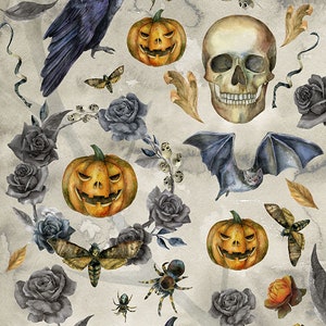 SCARY HALLOWEEN - Rice Paper for Decoupage Size A4