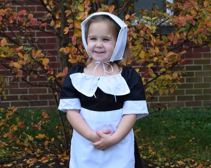 Pilgrim Girl Inspired Peasant Dress - Etsy