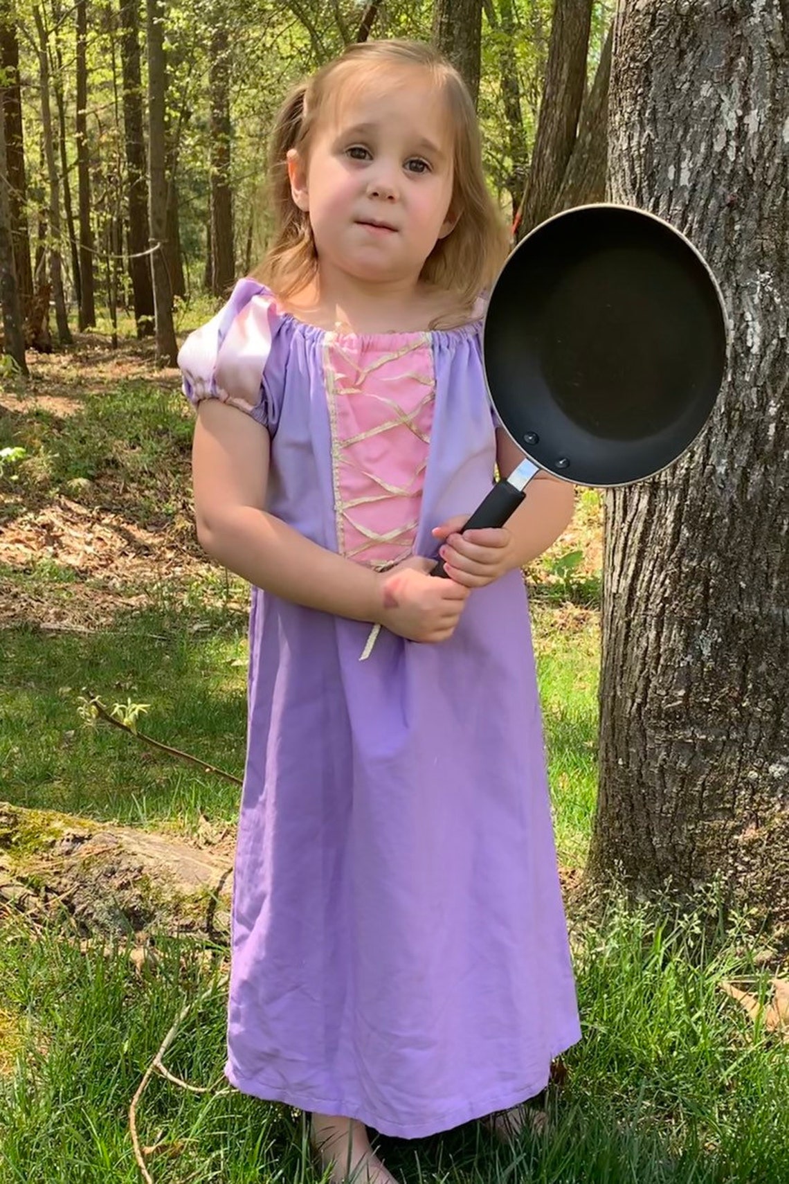 Rapunzel Inspired Peasant Dress Etsy