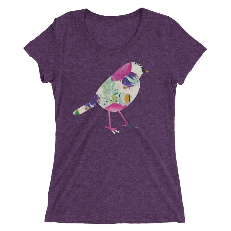 Bird Tshirt Women's Petite Tshirt Bird Tee Graphic Etsy