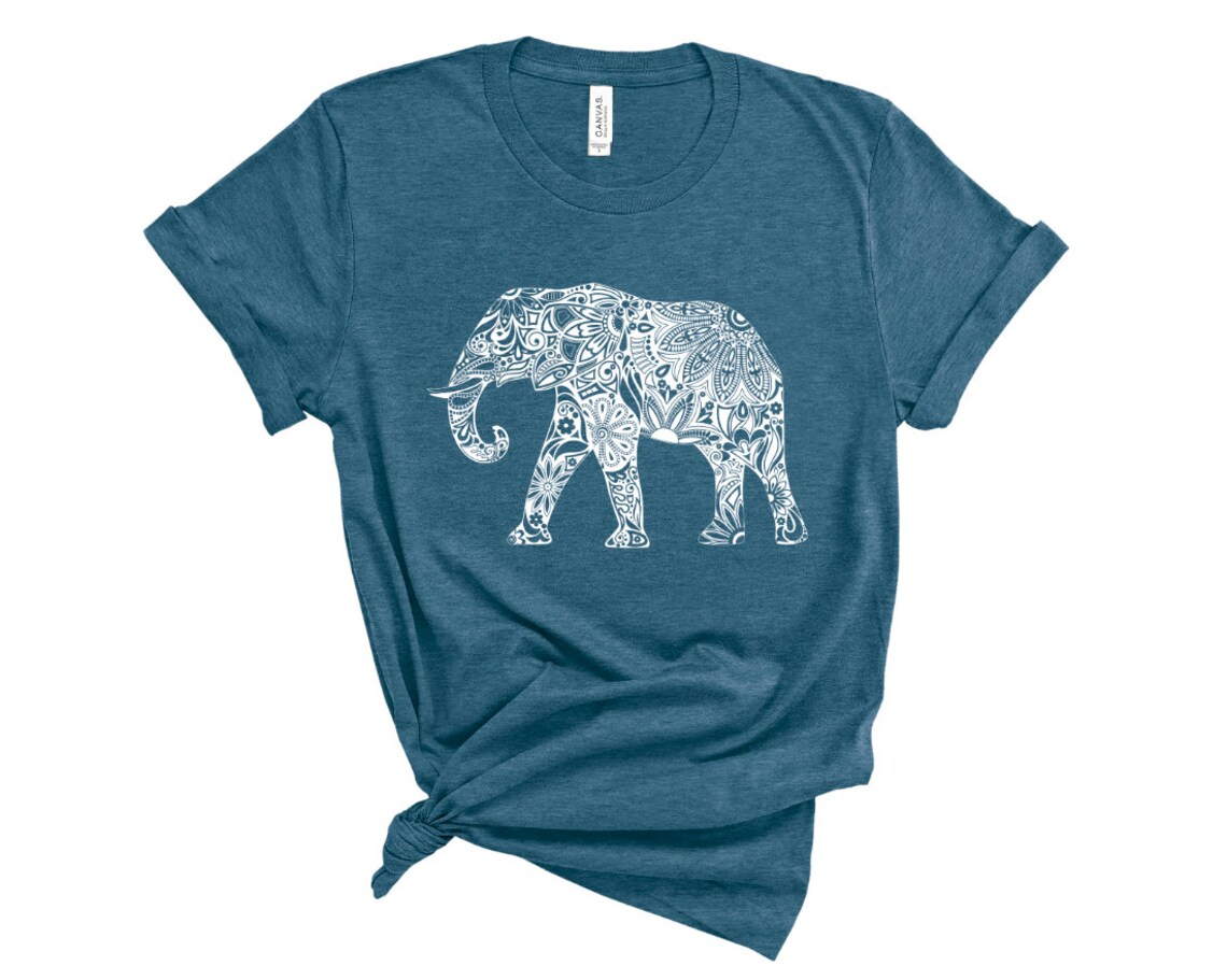 Elephant t-shirt Unisex T-shirt gift for her gift for him | Etsy