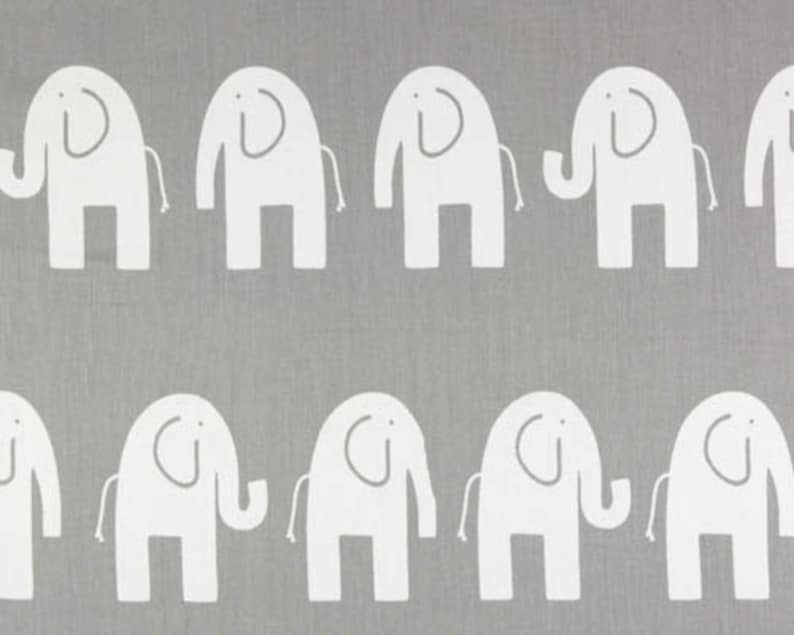 Valance Gray Valance Grey Elephant Valance .Grey Ele Curtain Valence.Custom Valence.