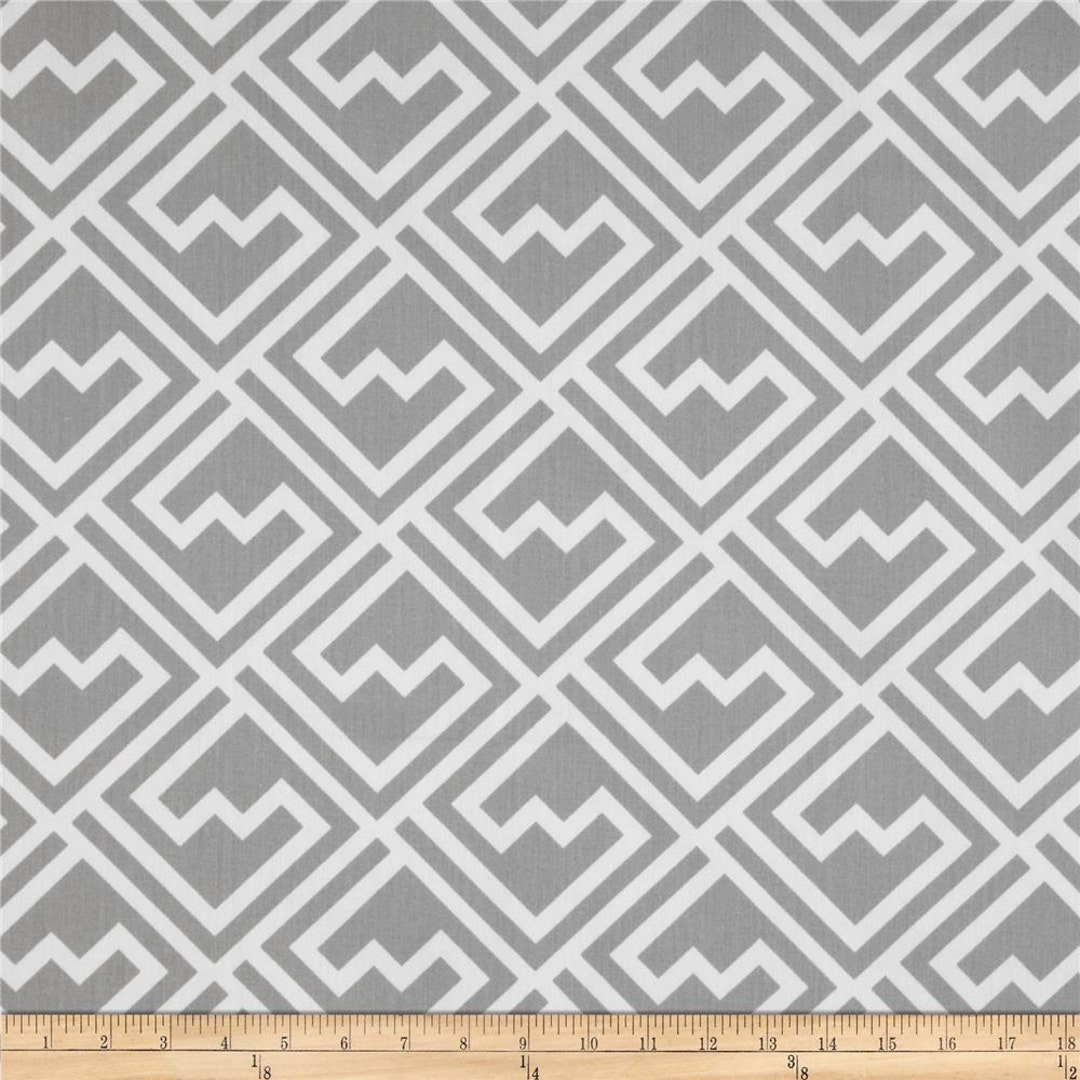 Gray Valance. Geometric Gray Valance.gray Geometric Valance. Gray and ...