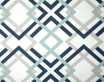 Blue Window Valance
