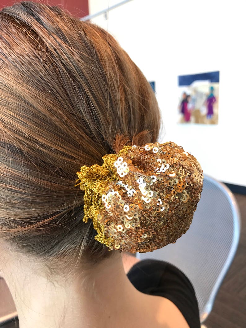 Golden Glory Hair Bun Etsy