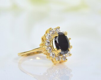 Cocktail Ring 14 k gold Ring Smaragd Ring Geburtsstein Ring Cocktail Ring 14 k gold Ring Smaragd Ring Geburtsstein Ring