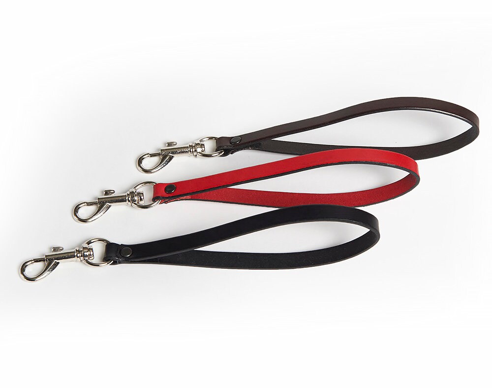 Leather Clutch Strap Leather Wristlet Strap Leather Etsy