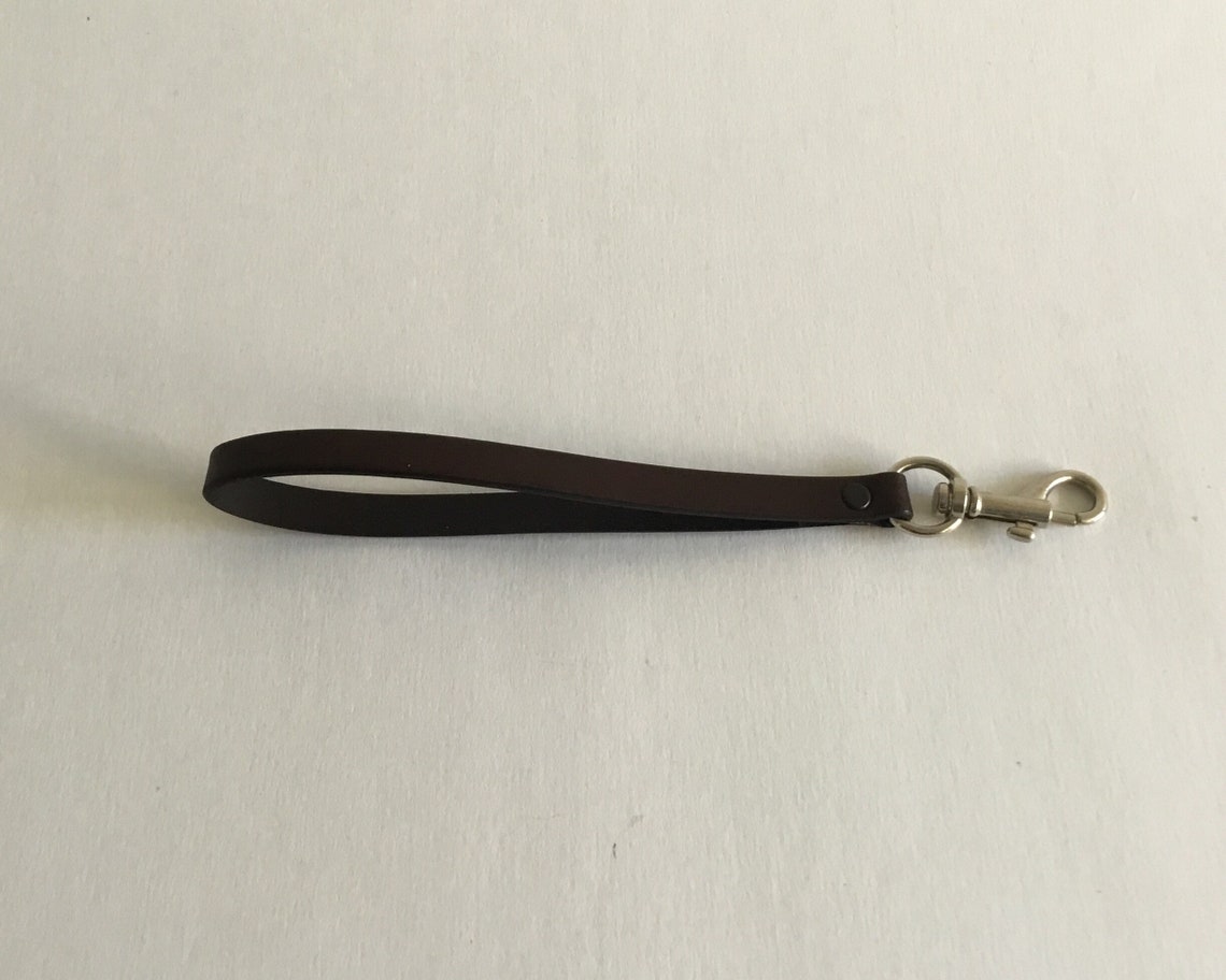 Leather Clutch Strap Leather Wristlet Strap Leather Etsy