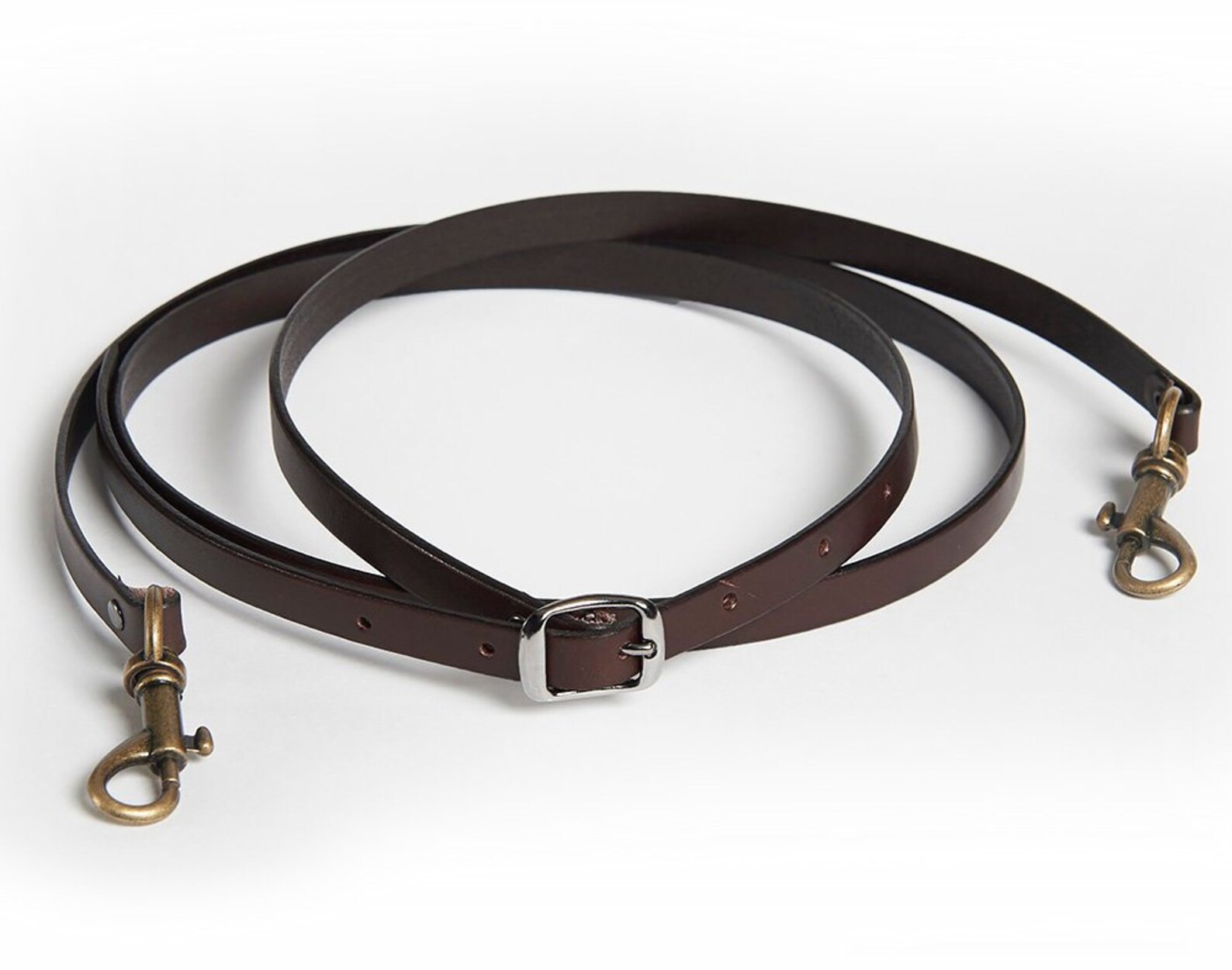 3/8 Narrow Leather Crossbody Strap Replacement Strap Etsy