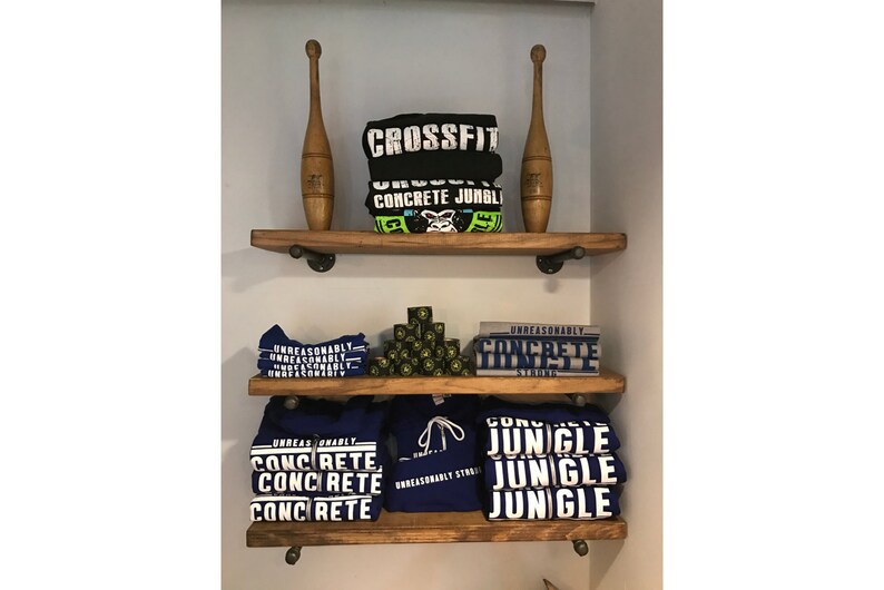 11 1 4 Deep Floating Shelves Retail Fixture Rustic Image 0