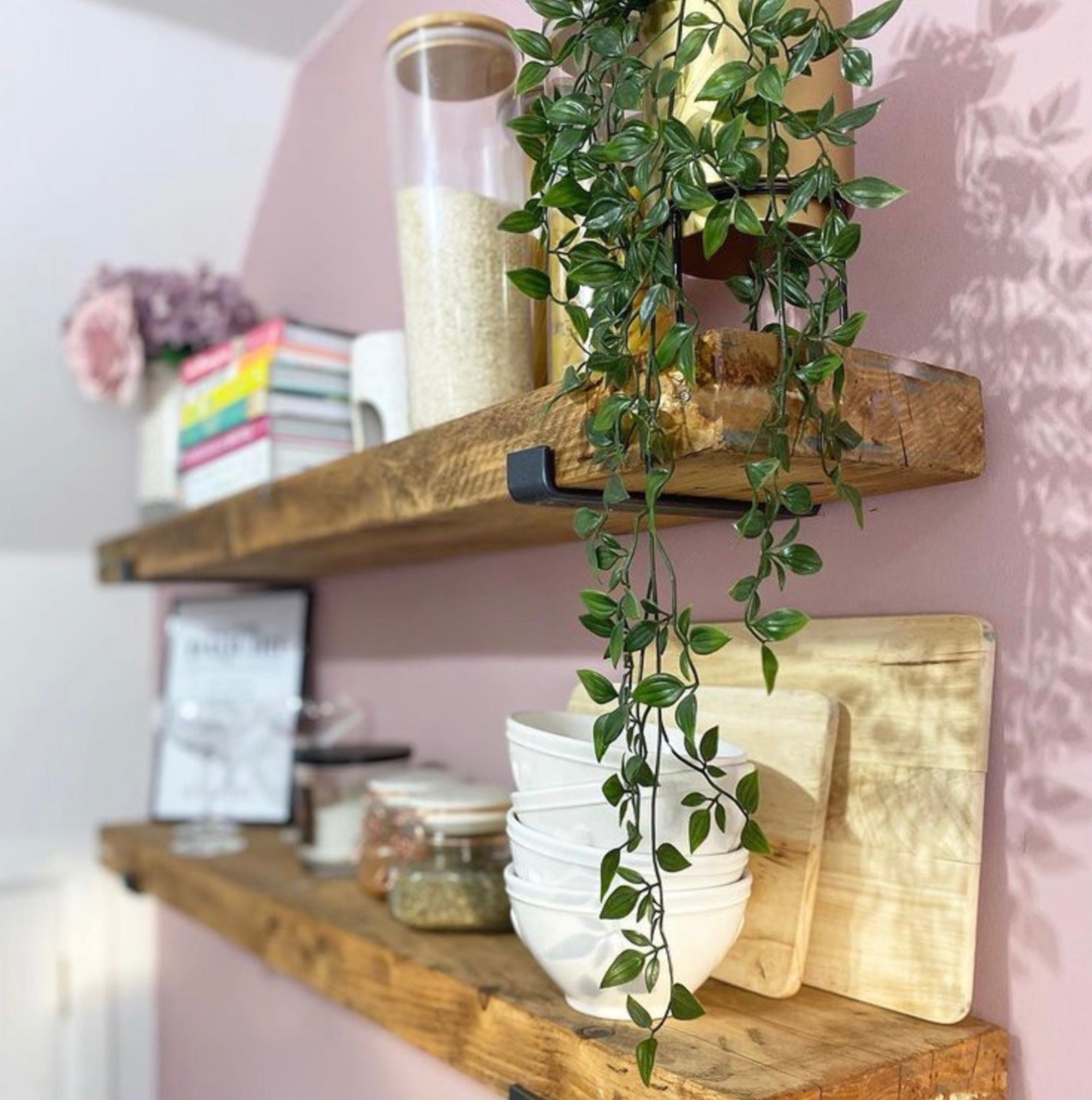 レビュー高評価の商品 Heavy Rustic Brackets, J With Shelving Floating Duty テーブル・チェア・ハンモック