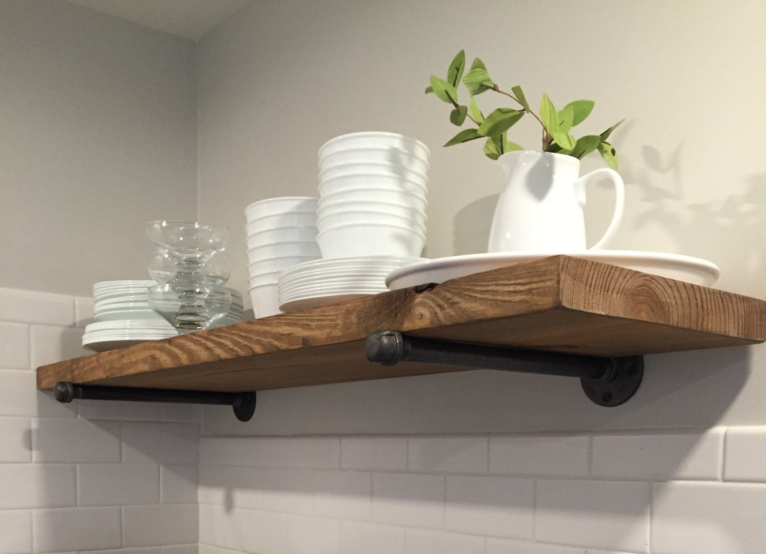 Rustic Modern Handmade Hardwood Bathroom Shelf Organizer Farmhouse - N –  Nala'sWorld