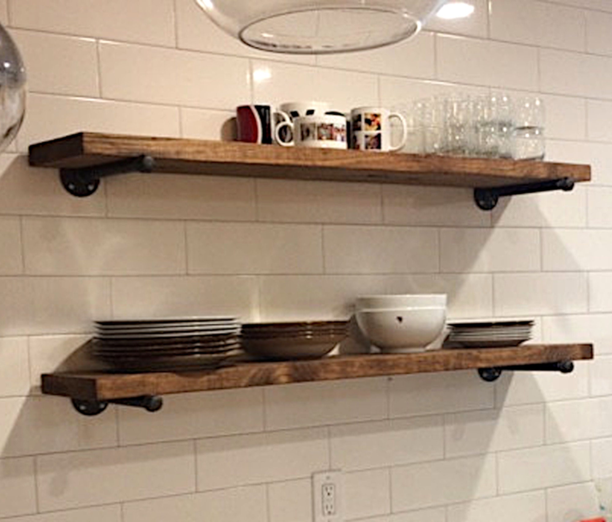 Farmhouse on sale floating shelves