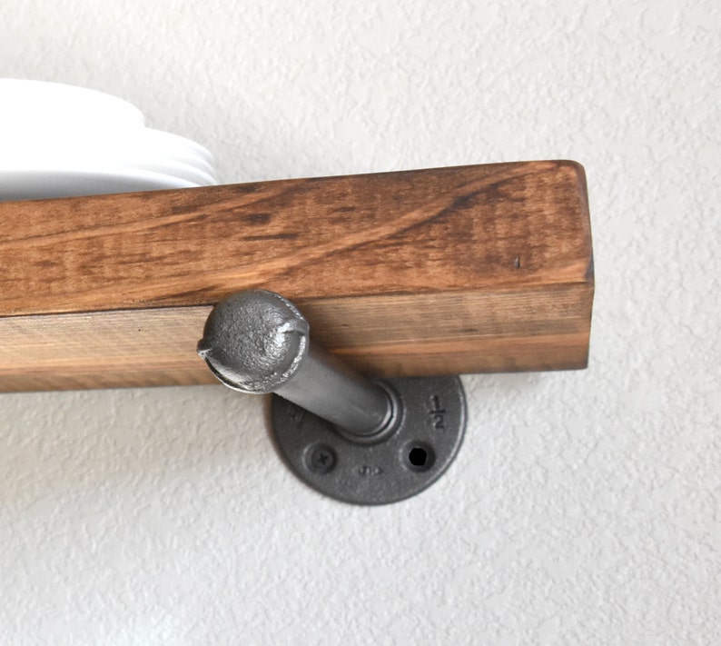 Floating Shelves Brackets Pipe Image 0
