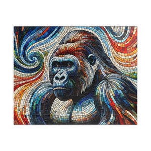 MOSAIC SERIES- GORILLA 2 Jigsaw Puzzle- 110 252 520 1014 piece options