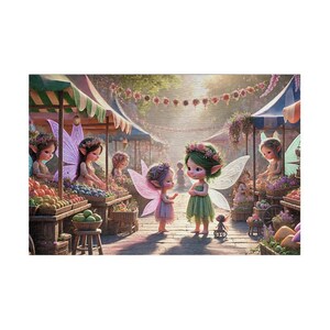FAERY LIFE Faery Kids Jigsaw Puzzle- 110 252 520 1014 piece options