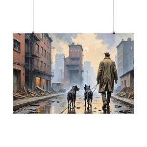 PINK FLOYD - Perros * Póster de pared * Serie Batalla de bandas * 5 opciones de tamaño