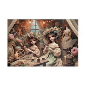 FAERY LIFE Sewing Magic Jigsaw Puzzle- 110 252 520 1014 piece options