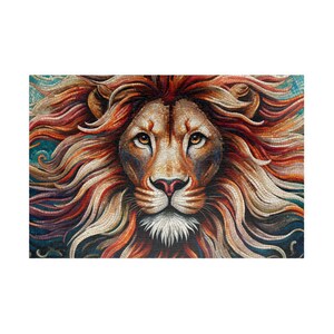 MOSAIC SERIES- LION Jigsaw Puzzle- 110 252 520 1014 piece options