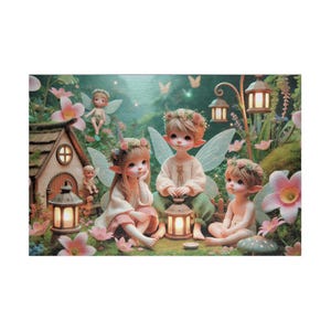 FAERY LIFE The Littlest Faeries Jigsaw Puzzle- 110 252 520 1014 piece options