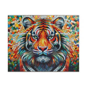 MOSAIC SERIES- TIGER 2 Jigsaw Puzzle- 110 252 520 1014 piece options