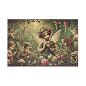 FAERY LIFE Victorian Faeries Jigsaw Puzzle- 110 252 520 1014 piece options