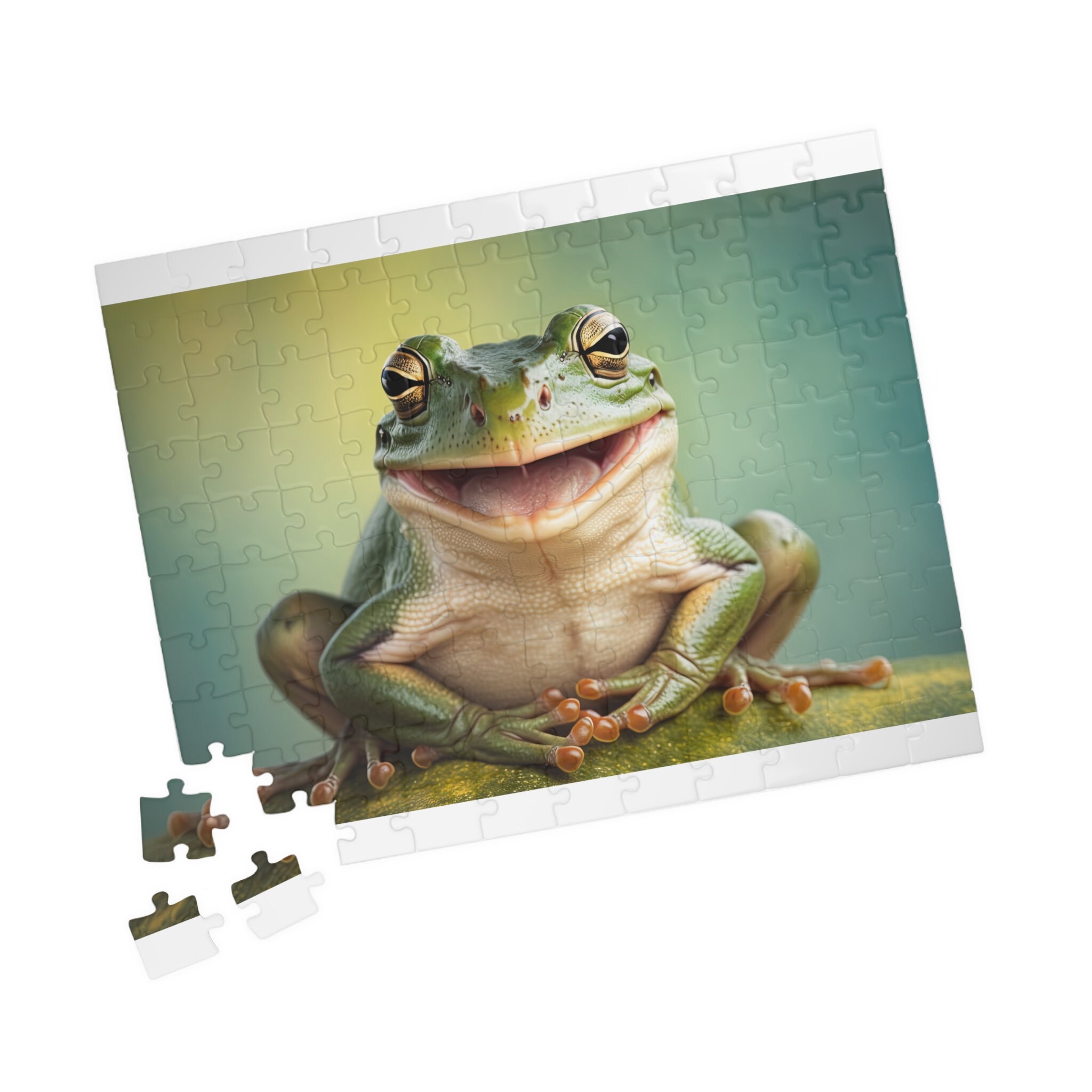 HAPPY TREE FROG Puzzle 110, 252, 520 and 1014 Piece Options - Etsy