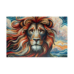 MOSAIC SERIES- LION Jigsaw Puzzle- 110 252 520 1014 piece options