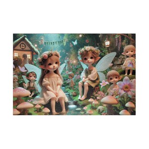 FAERY LIFE The Littlest Faeries Jigsaw Puzzle- 110 252 520 1014 piece options