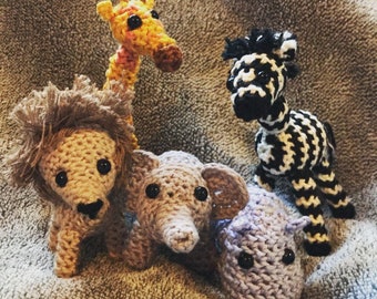 Miniature crochet animal