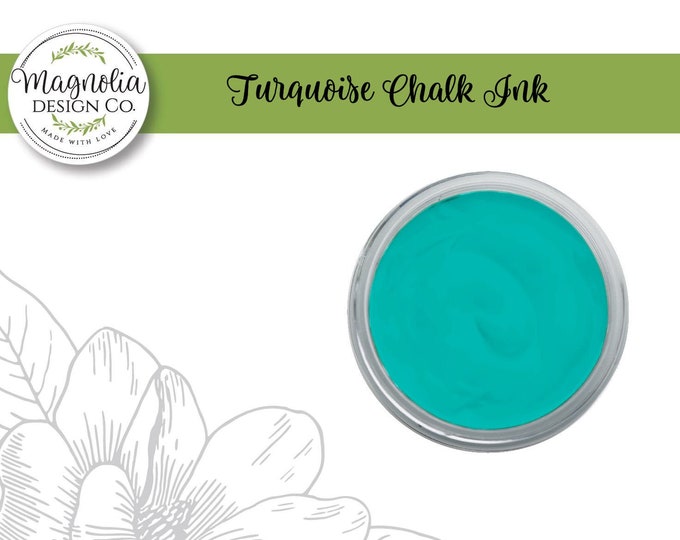 Magnolia Design Co-Inks Turquoise Chalk Ink-Chalk Art DIY