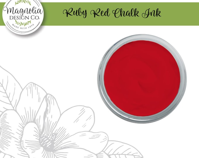 Magnolia Design Co-Inks Ruby Red Chalk Ink-Chalk Art DIY