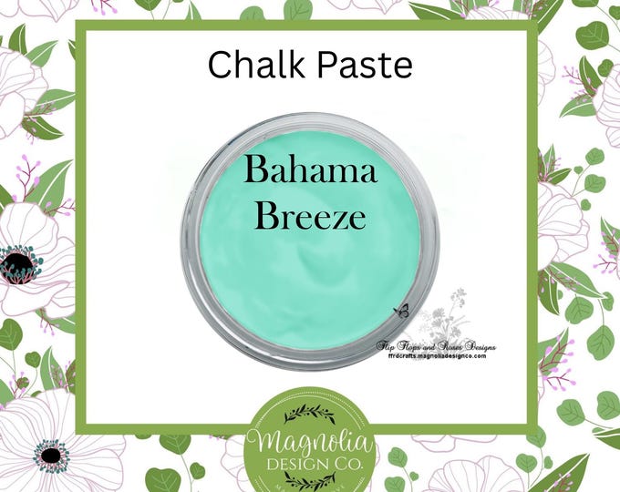 Bahama Breeze Chalk Paste-Magnolia Design Co-Chalk Paste for Stencils-Chalk Art-DIY-Craft Supplies