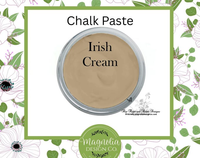 Irish Cream Chalk Paste-Magnolia Design Co-Chalk Paste for Stencils-Chalk Art-DIY-Craft Supplies