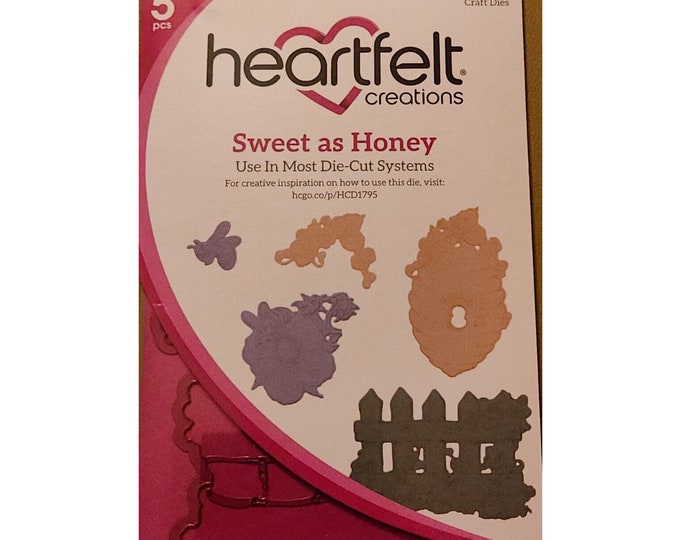 Heartfelt Creations Sweet as Honey Die HCD1-795