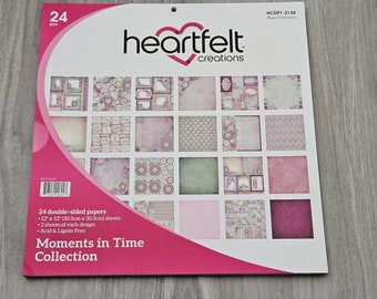 Heartfelt Creations Moments in Time Collection 12" x 12" HCDP1-2134