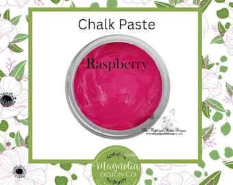 Raspberry Chalk Paste-Magnolia Design Co-Chalk Paste for Stencils-Chalk Art-DIY-Craft Supplies