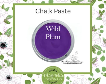 Wild Plum Chalk Paste-Magnolia Design Co-Chalk Paste for Stencils-Chalk Art-DIY-Craft Supplies