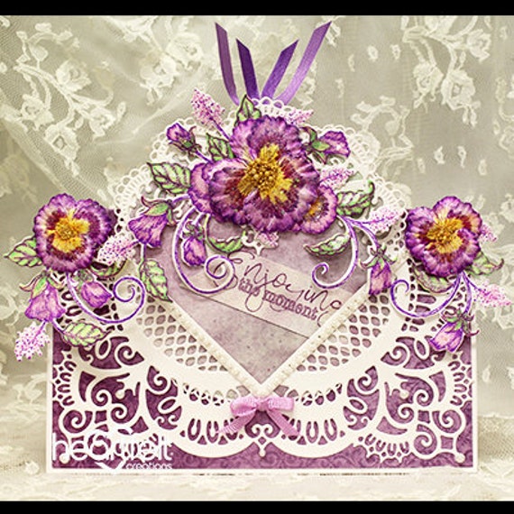 Máscaras De Plantilla Floral Stencil Vintage Francés Decoración del Hogar Pintura de elaboración de Tarjetas CO4